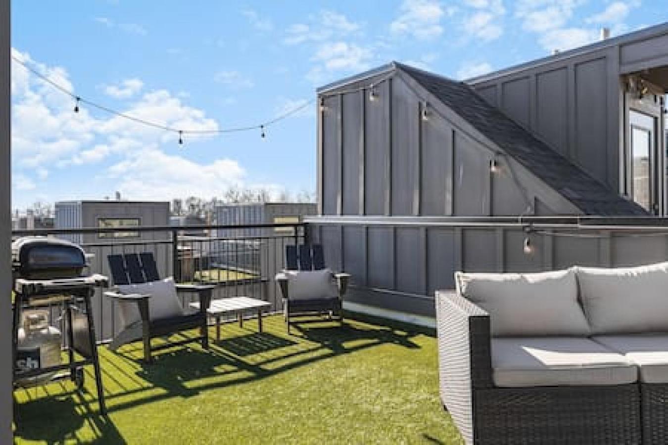 Spacious Home With Large Patio Rooftop Deck And Garage Nashville Exterior foto